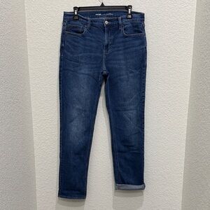 Old Navy Women's WOW Boyfriend Jeans - Dark Blue